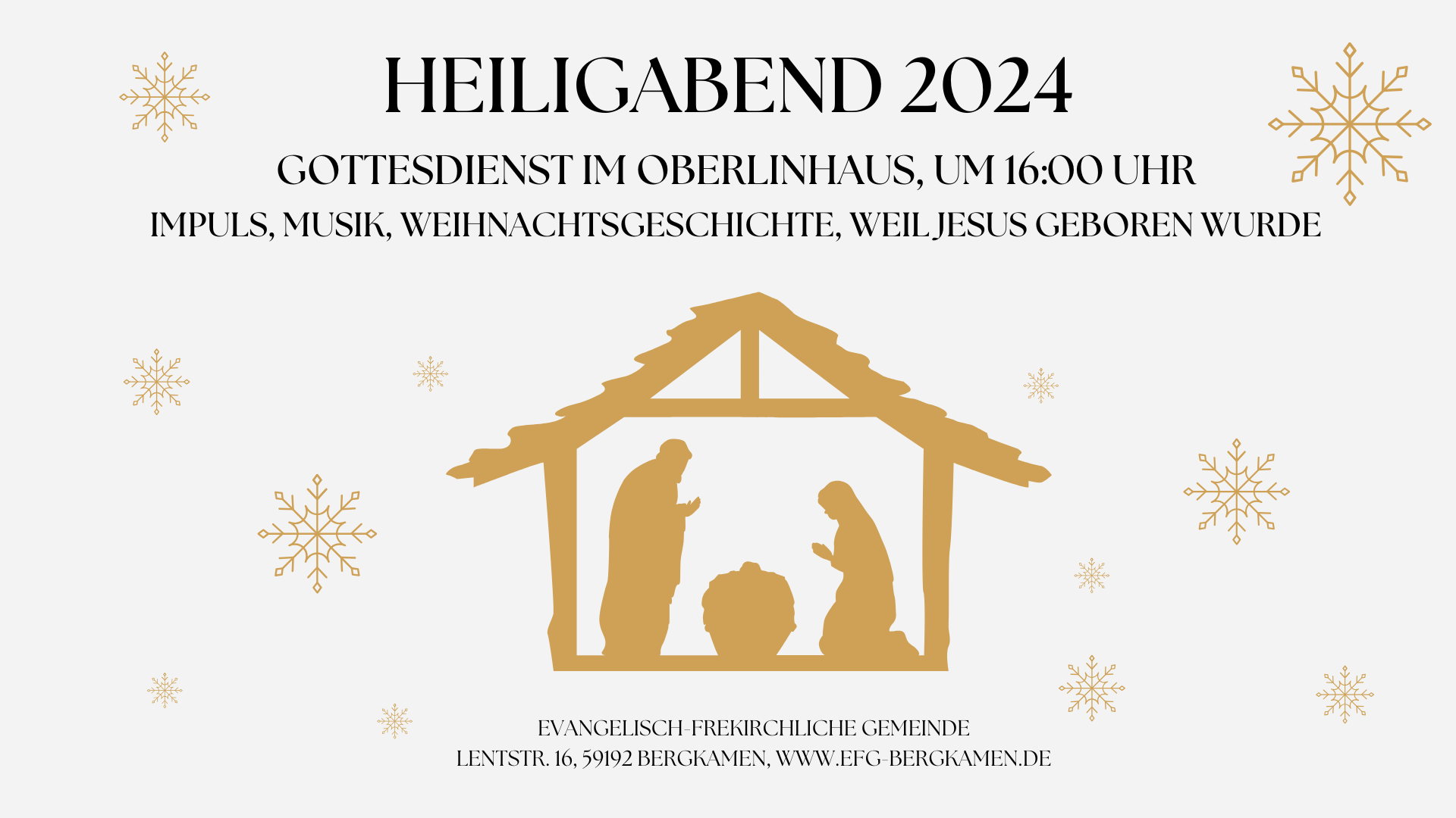 Heiligabend-Gottesdienst 2024